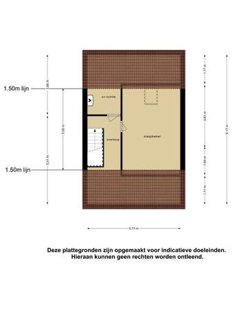 Floorplan - Zwarte Zeestraat 28, 8303 EW Emmeloord